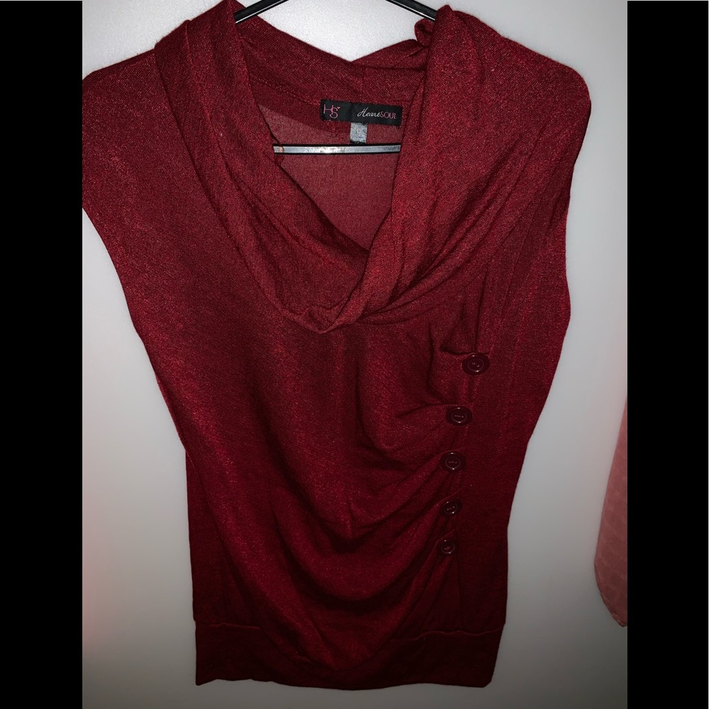 Heart soul large dress shirt